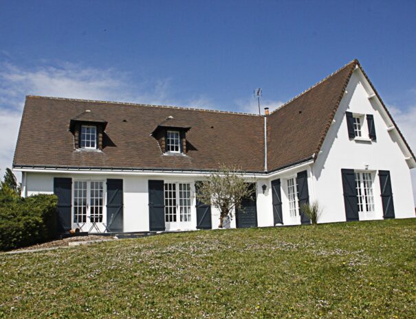 façade de la maison La Veuzaine