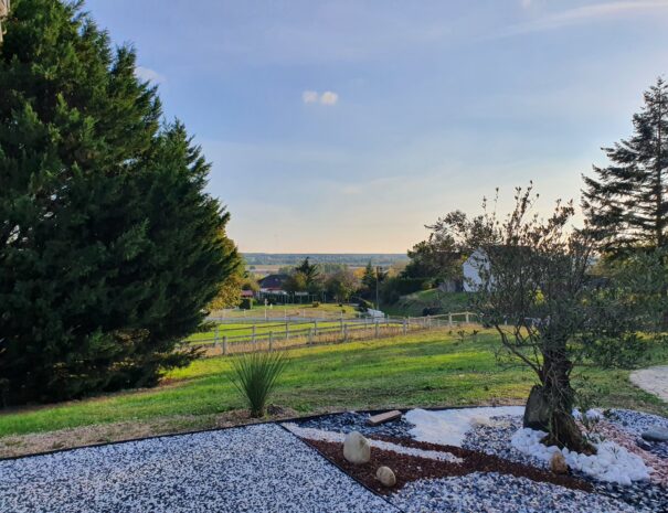 La Veuzaine 41 vu sur la vallée de la Loire